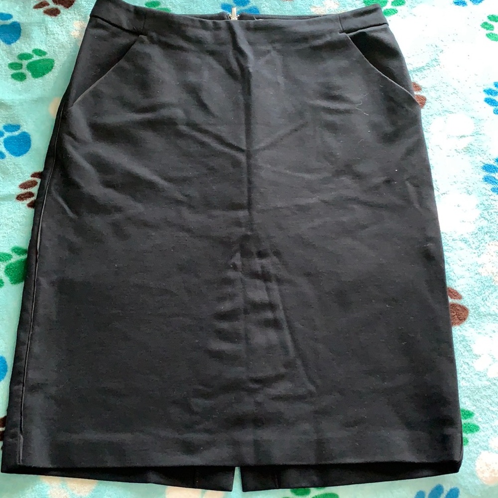 Never worn black skirt. Clean no stains